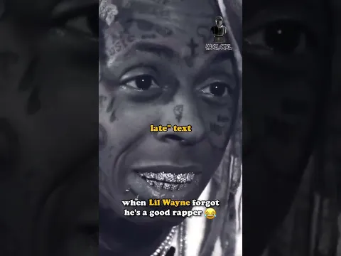 Lil Wayne forgot he's a good rapper 😂