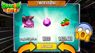 DRAGON CITY TE REGALA GEMAS y UN LEGENDARIO HACIENDO ESTO!!
