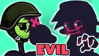 FRIDAY NIGHT FUNKIN EVIL Boyfriend VS Peashooter DAY 2