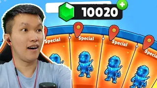 AKU HABISIN 10.000 GEMS DAPET SEMUA SKIN DI STUMBLE GUYS!?