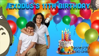Exodus's 11 Birthday Studio Ghibli Style!