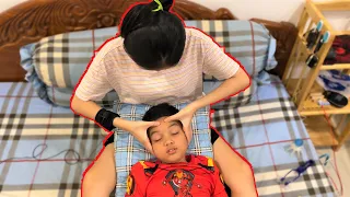 ASMR Relaxing Head Massage with Pharam - Soothing Massage
