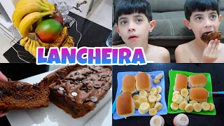 MONTANDO O LANCHE DA ESCOLA + CAFÉ DA MANHÃ DOS GÊMEOS #93