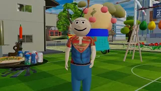 Padu Kadu Aur superhero bittu 1 | Arrow Throw  Game  Video | Funny 3D Animation | Animated Story 