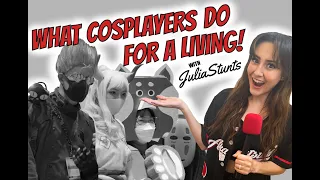 What Do Cosplayers Do For a Living? At Crunchyroll Expo!