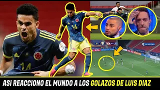ASI REACCIONO EL MUNDO Y LA PRENSA A LOS GOLAZOS DE LUIS DIAZ Y VICTORIA DE COLOMBIA