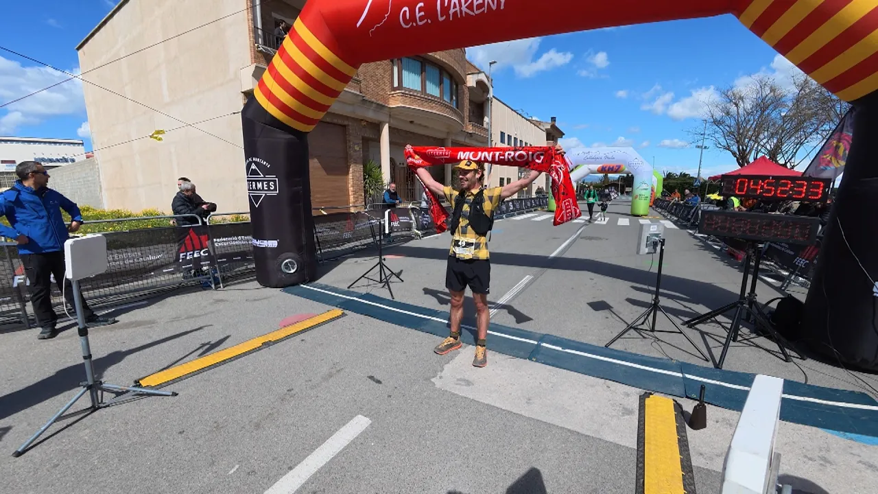 Pau Moreno es proclama campió de Catalunya d’Ultraresistència