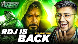 Evil Ironman  Dr Doom in Marvel Robert Downey jr is Back