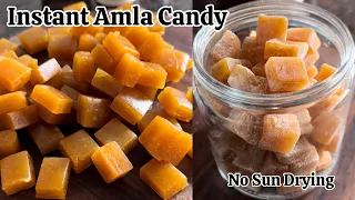 Instant Amla Candy | No Sun drying needed