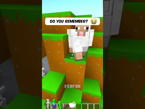 Do You Remember.. 🥺 #shorts #minecraft