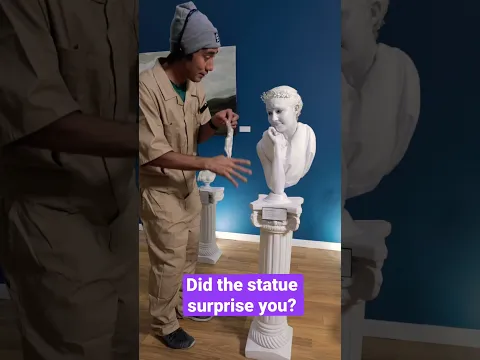 Did the statue surprise you? #shorts