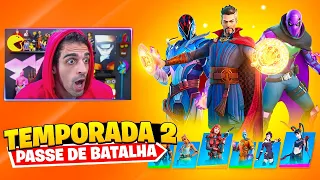 PASSE DE BATALHA TEMPORADA 2 CAPÍTULO 3! - Fortnite