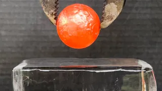 Red Hot Balls Vs ice 🧊 (Compilation)- 2