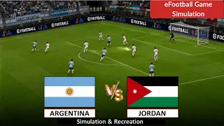 Argentina vs Jordan | World Cup 2026 | Video Game Simulation Match