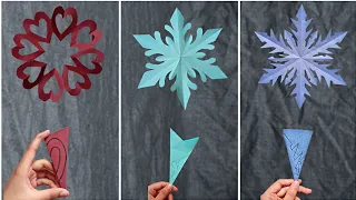 3 Best Paper Snowflakes Pattern Ideas - Christmas Snowflakes