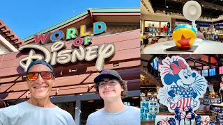 The World’s Largest Disney Store | Disney Springs Tour #disneystore #disneysprings #disneyworld 
