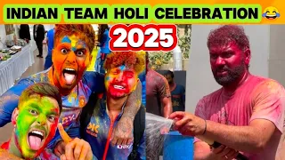 Indian Team Holi Celebration Funny clips in 2025 😂🤣 !! Jack p7 !!