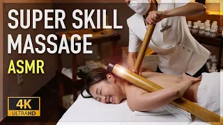ASMR / 한남동 장인에게 역대급 마사지 받고 울었습니다 ~ 등, 어깨, 목, 다리 마사지 쫘악~