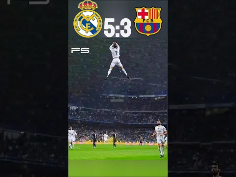 The Day Ronaldo is 🤯shocked Messi | Barcelona vs real Madrid match🔥 Final 🥶| #football #cr7 #ronaldo