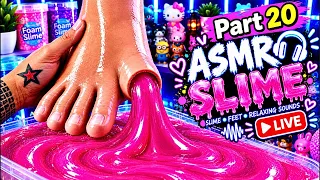 💖 PINK SLIME ASMR! The Most Satisfying Stretch Ever