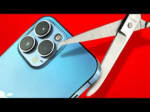 Cutting Open my iPhone 13 Pro Max #Shorts