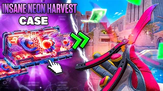 I OPENED NEON HARVEST CASE AND PULLED $2,000 BUTTERFLY KNIFE FADE? crazy battle..🔥(CS2 Case Opening)
