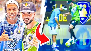 I NUTMEGED RONALDINHO 😨
