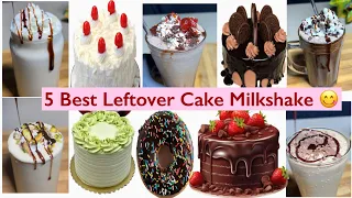 5 Best Leftover Cake Milkshake | | Sonalifoodkitchen