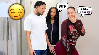 GRABBING HER BEST FRIEND CAKES PRANK!