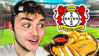 Stadionessen in Leverkusen testen 😋