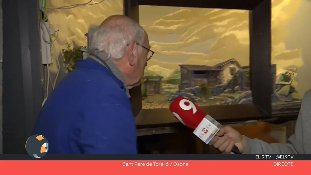 Tot a punt per a la inauguració de la mostra de pessebres de Sant Pere de Torelló