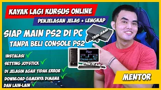 SIAP MAIN !!! Begini cara bermain game PS2 di PC atau laptop lengkap setting joystick | PCSX2
