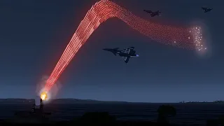 ArmA 3 - C-RAM in Action shoots Low Flying Fighter Jets - Low Close Flyby - CRAM - Simulation
