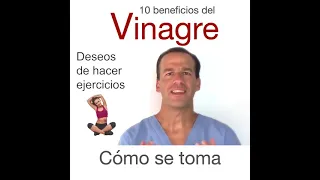 como tomar vinagre