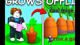 coal mine gamer live stream || GROW A GARDEN LIVE ||