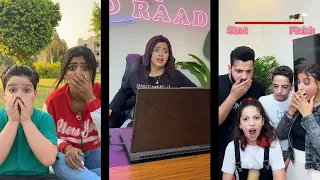 طلعولها اشخاص مرعبين و هية بالمكتب 😂 Scary people appeared to her in the office