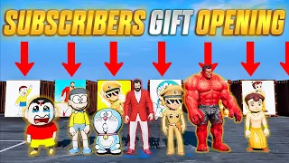 Subscribers Sent Gifts To Shinchan In GTA5 🤩 Full Fun #rampageboy #gta5 #bommalu #shinchan