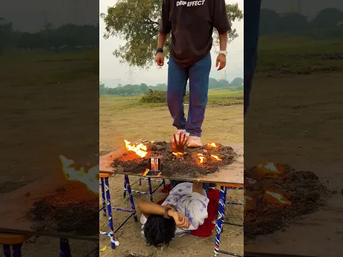 Gazab ka idea 😳 Filmo me horror scene aise lete hai 😲🔥 #shorts #vlog