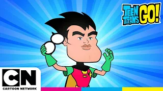Teen Titans Go! | Robin se quita la máscara | Cartoon Network