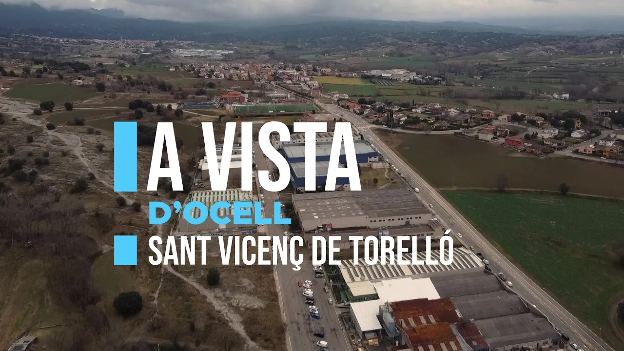 A vista d’ocell – Sant Vicenç de Torelló