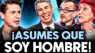 EMMANUEL DANANN en BRUTAL CRUCE con FEMINISTA CHILENA en PROGRAMA de TV