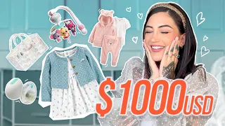 HAUL $1000 USD EN COSITAS PARA MI BEBÉ (ROPA Y +) | Matu Garcés