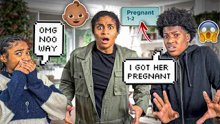 I GOT A GIRL PREGNANT PRANK ON @KinigraDeon 😭😱😱*SHE GETS ANGRY*