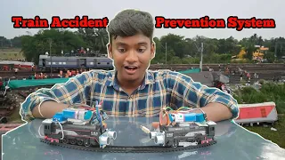 Train Accident Prevention System 🤯|idha use panna train accident thaduka mudiumaa 😱|Hanuman tech