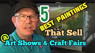 5 Amazing Acrylic painting Ideas That SELL Fast