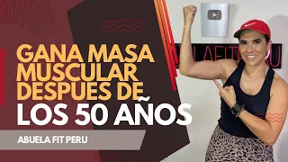 SI SE PUEDE GANAR MASA MUSCULAR DESPUÉS DE LOS 50 AÑOS!