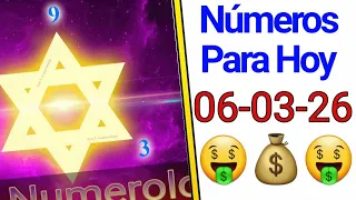 Numerologia para hoy 06-03-26💯 ✡Jose L Numerologia✡