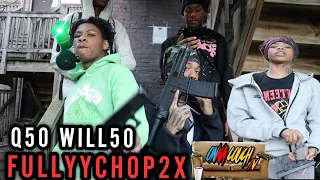 Q50 Wlil50 Fully Chopp (PGF ) Hood Vlogs | GlockBoy Beef No Beef With BloodHound Lil Ksoo Big Jadaa