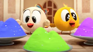 Onde está Chicky? TEMPORADA 3 🌈 A FESTA DAS CORES | Desenhos Animados Infantil