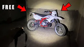 Found a FREE SUPERMOTO In Underground Tunnel! 2025